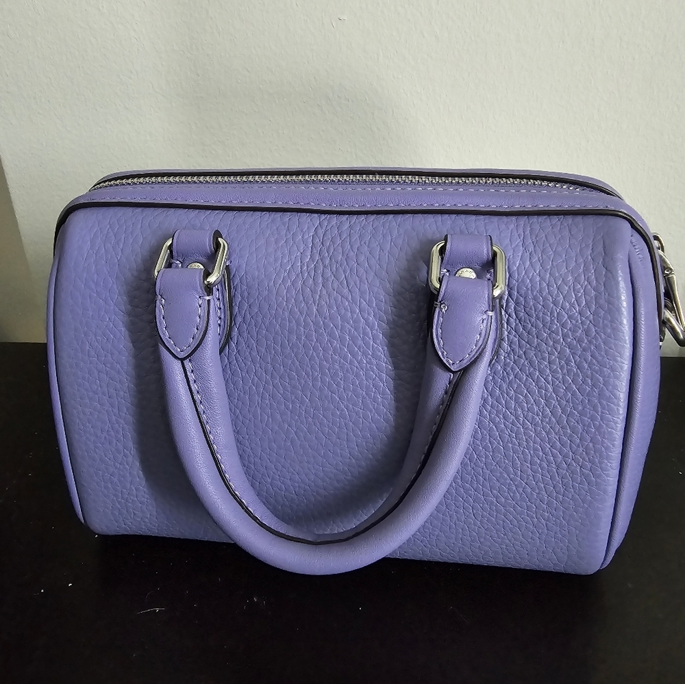 Coach Mini Rowan in Light Violet CR247 - Picture 5 of 6